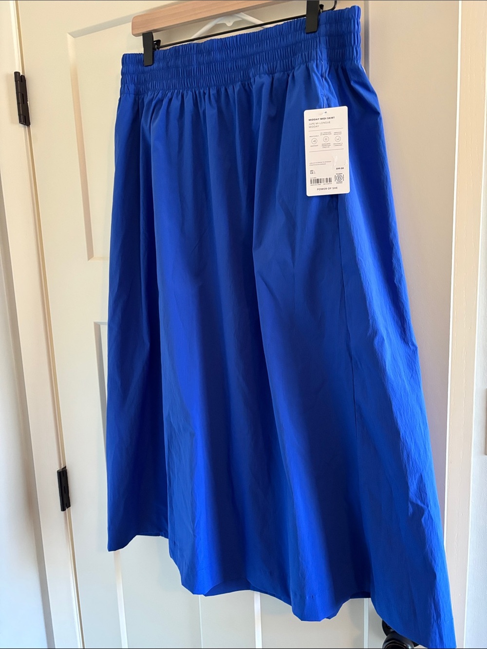 NWT Athleta Midday Midi Skirt
